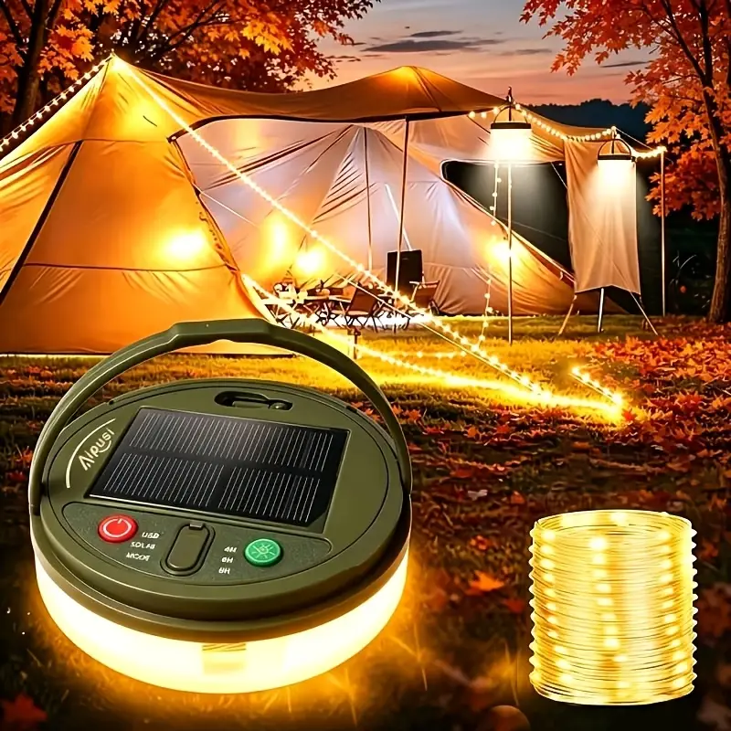 solar camping lichterkette 10 m (33ft) tragbare