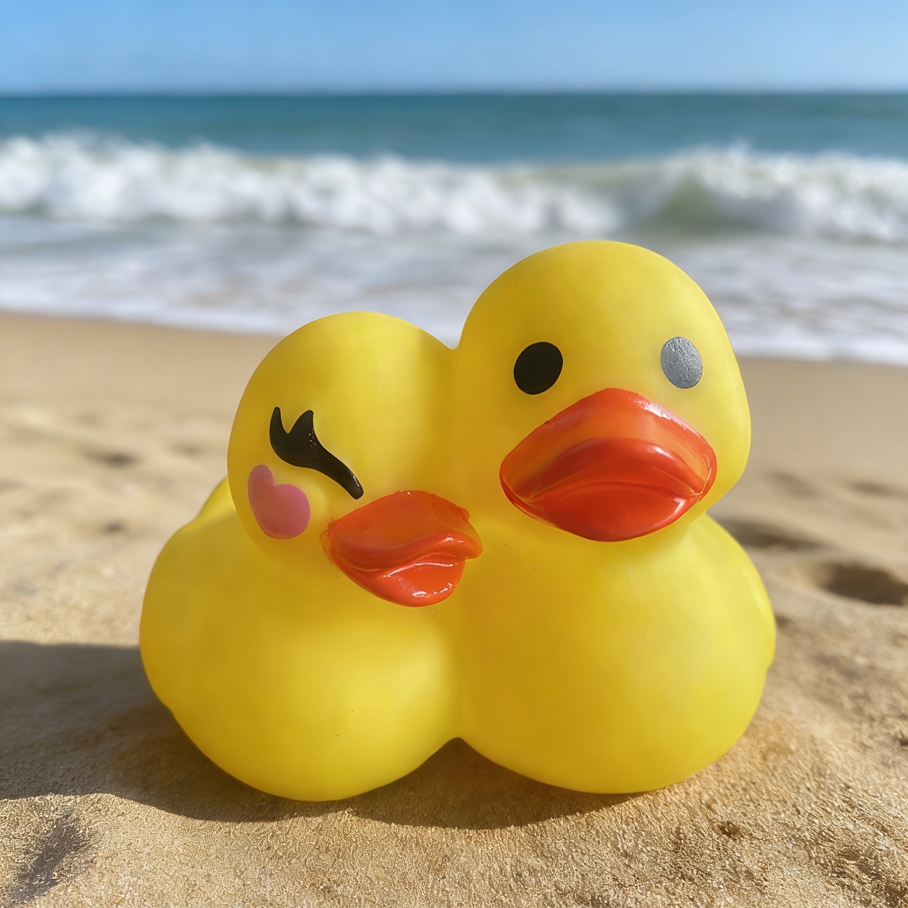 Image of 1pc Warm Sun Couple Decorative Ornament, Medium Model. Suitable For Home Desktop, Office Desktop Decoration, Holiday Decoration, Valentine's Day Decoration, And Souvenir Gifts