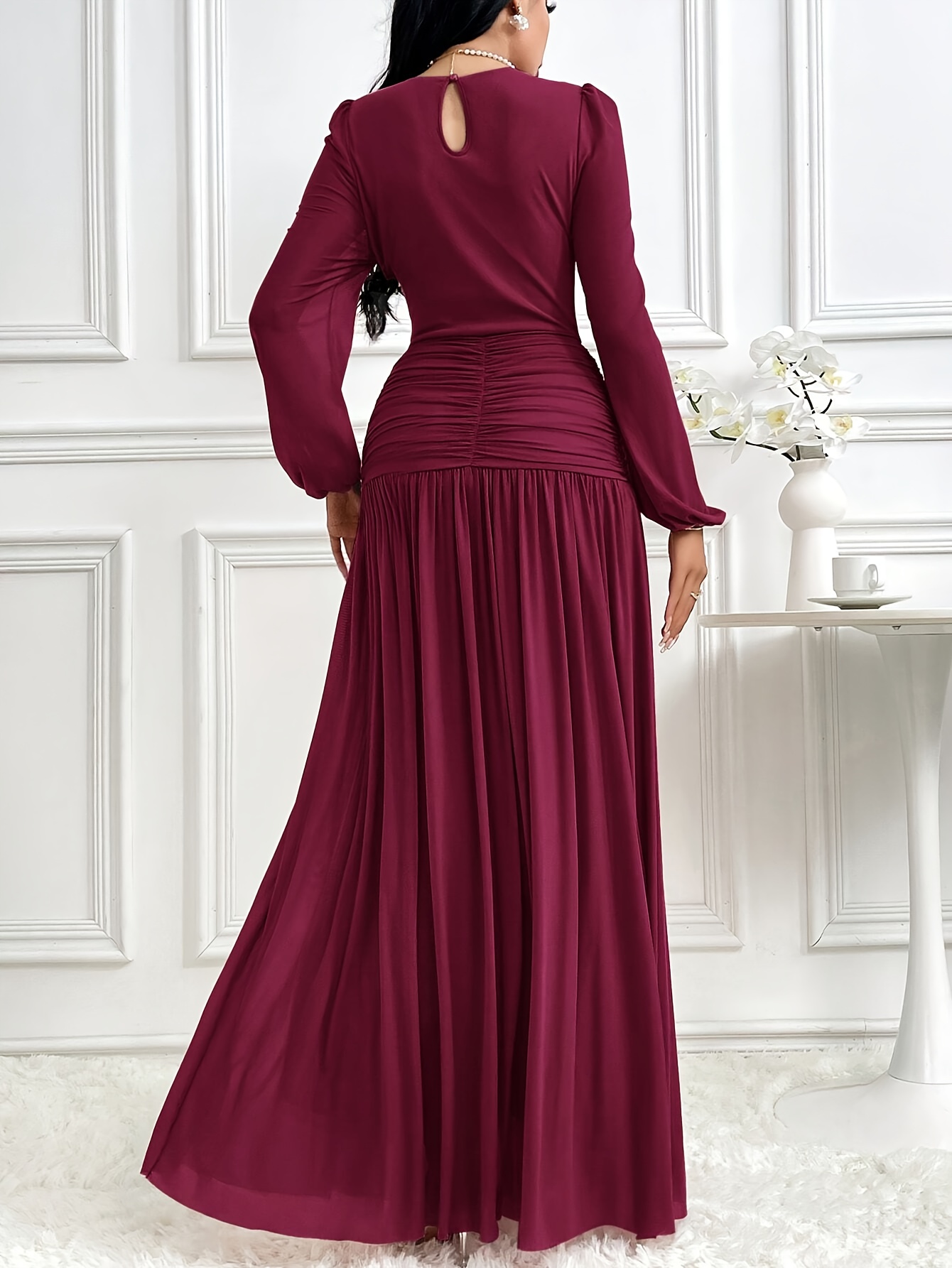 chinese dress ladies Lantern Sleeves Boho Bride Dress Lace Tulle Beach Weddings – loveangeldress