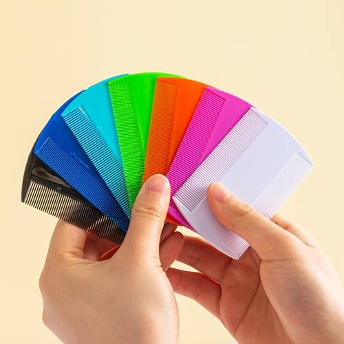 2pcs double sided comb home scalp cleaning comb used to remove and nits suitable for travel use