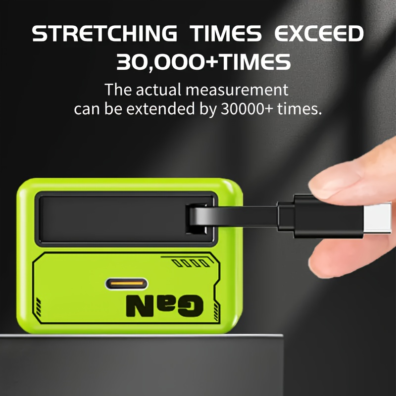 二合一 120 瓦可伸缩充电器，带 c 型电缆和 usb 端口，便携式快速充电壁式插头可扩展快速充电器模块，适用于手机和笔记本电脑, 旅行充电器,笔记本电脑电源适配器,紧凑设计,现代充电解决方案,高效充电模块,多端口充电器,学生,科技爱好者 商品详情 0