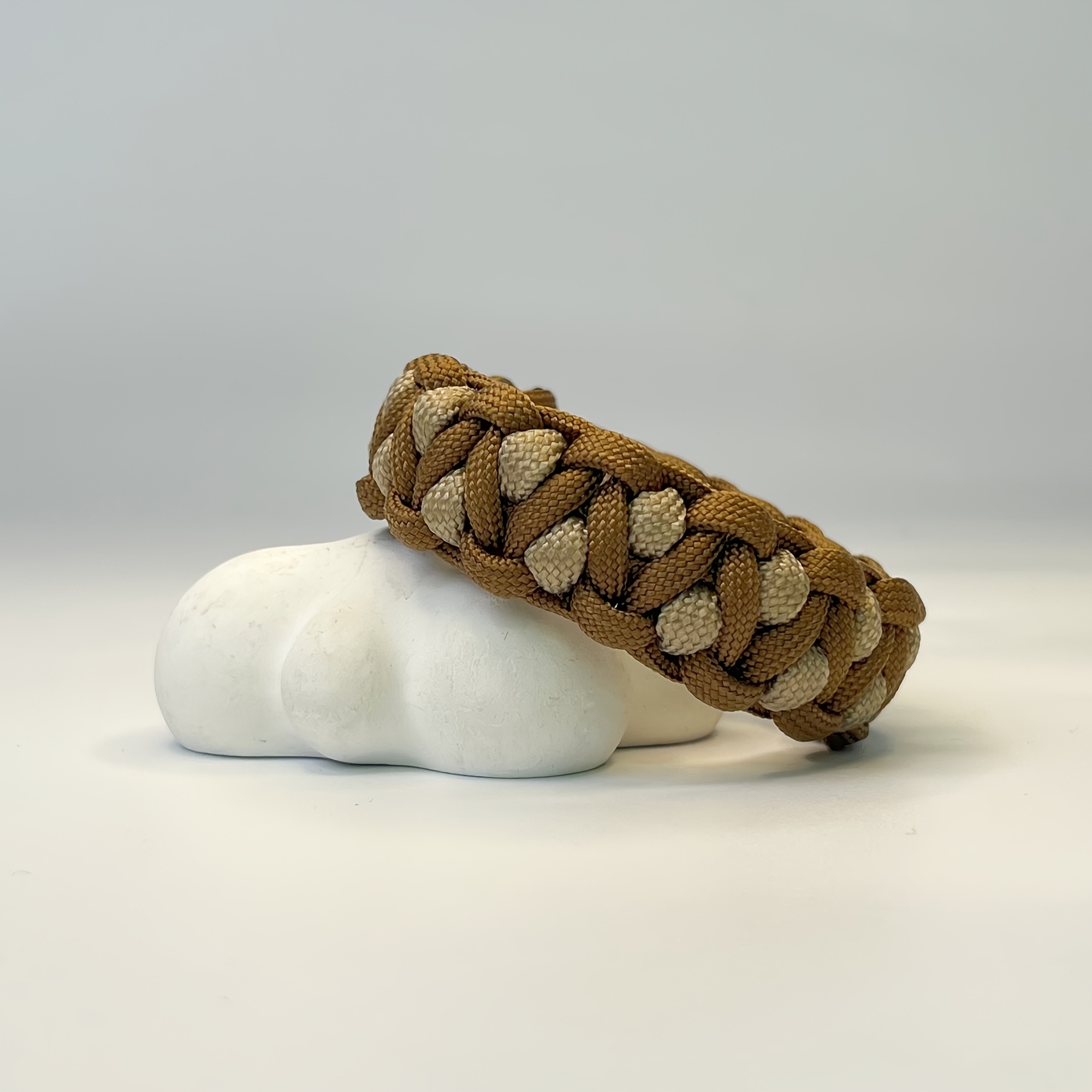 Two Tone Paracord Survival Wristband