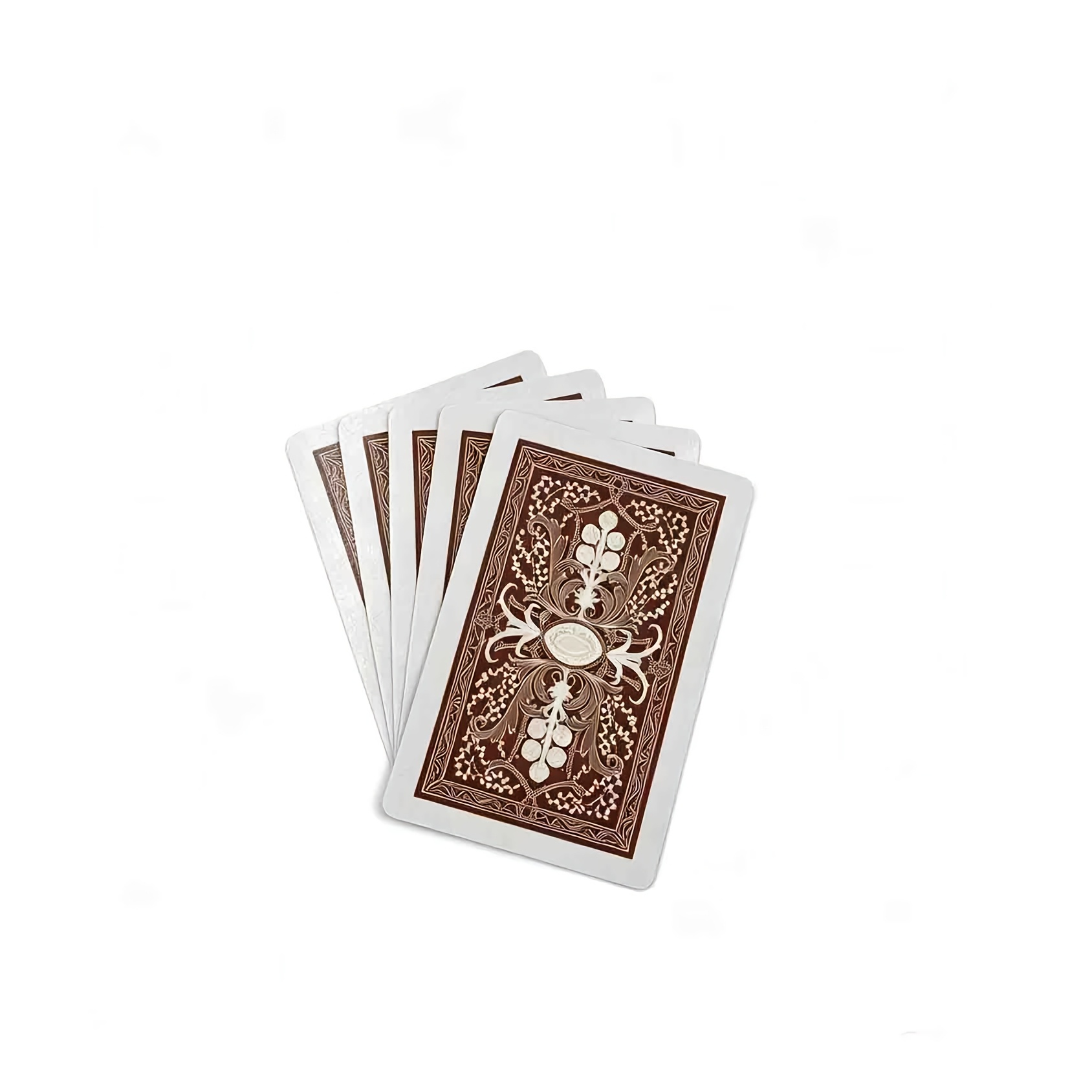 TEMU Classic Pattern Paper Playing Cards, Thickened Durable For Home Party And Casual Games