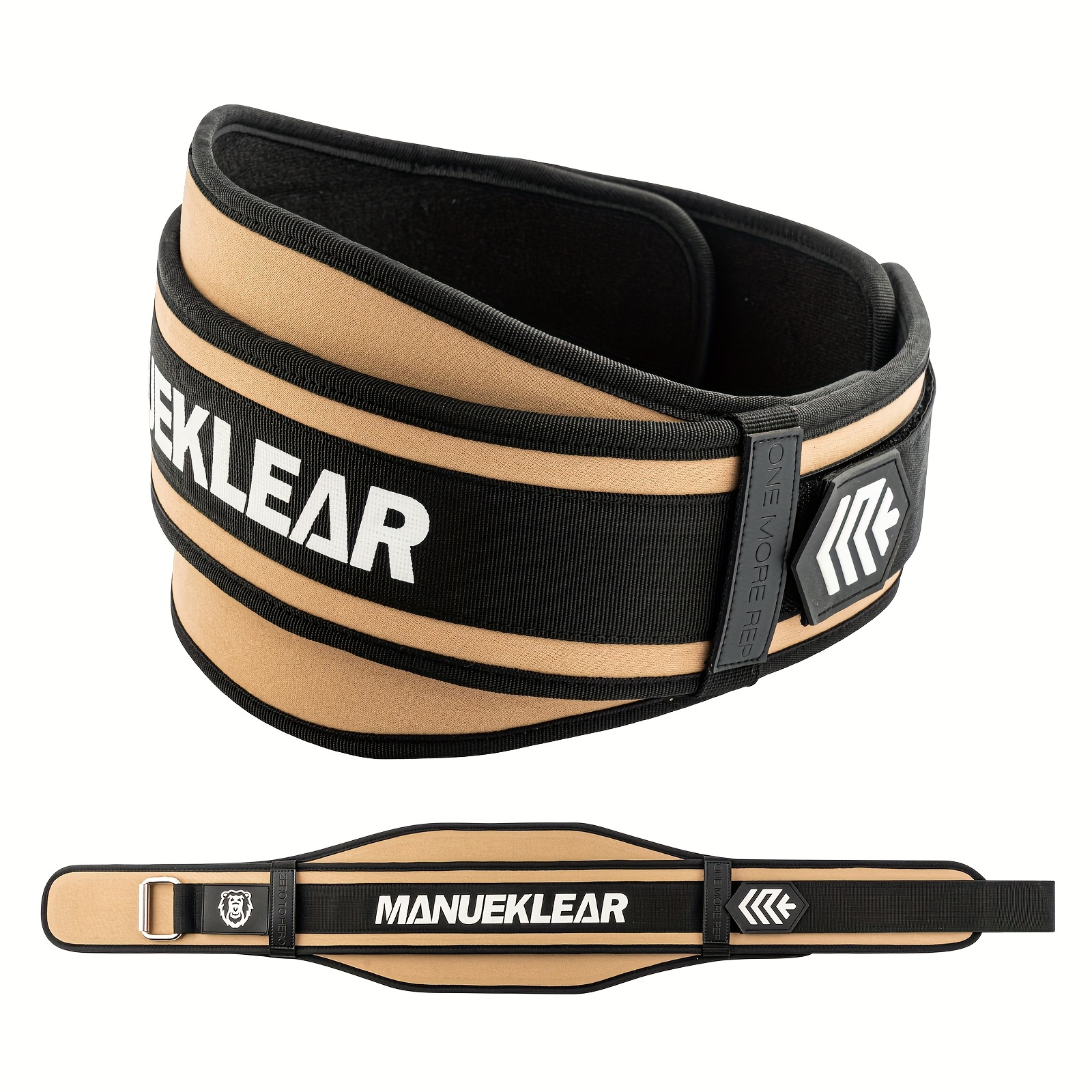 MANUEKLEAR Gewichthefgordel voor mannen en vrouwen