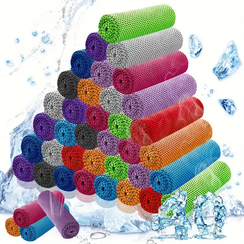 30 40 50 pcs breathable cooling towel for workout gym travel yoga and outdoor sports stay cool and refreshed all day