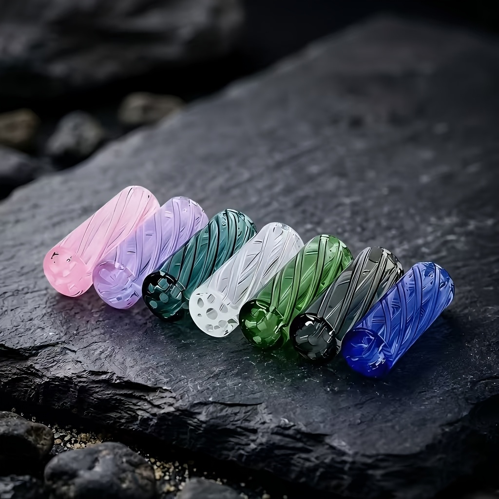 styles       each 7 hole glass tip is d11 30mm portable and reusable for smooth smoking experience