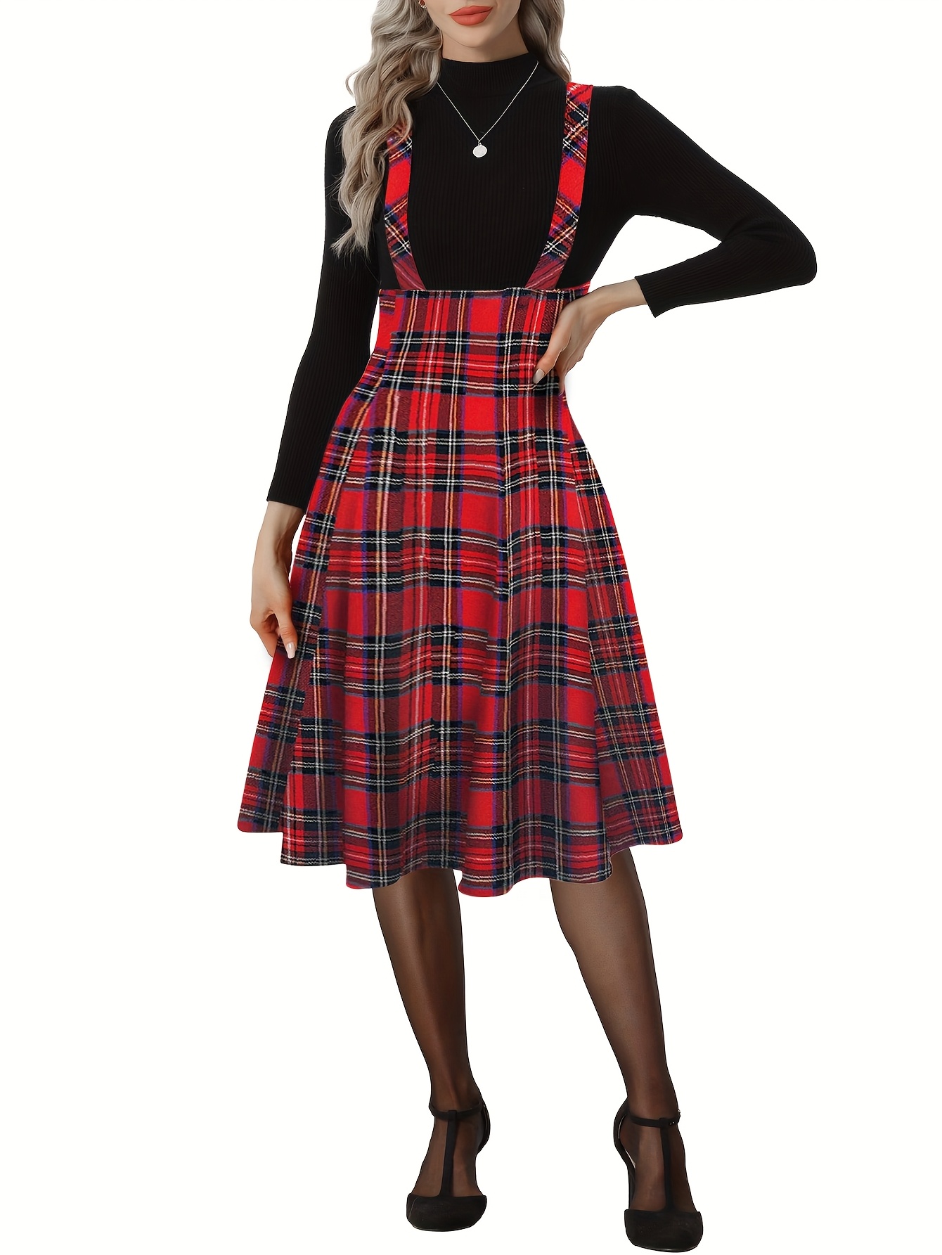 suspender skirt high waist suspender skirt women's - Temu Mauritius