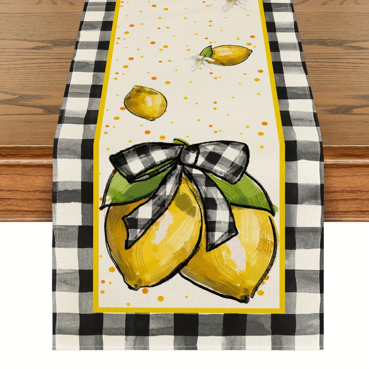 

Sm:)e 1pc Table Runner, Seasonal Dining Table Decoration For Home Party Decor 13x72 Inch