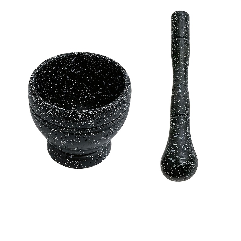TEMU Ensemble et en plastique pour ail, herbes, épices - Outil de mélange, de broyage et de hachage pour