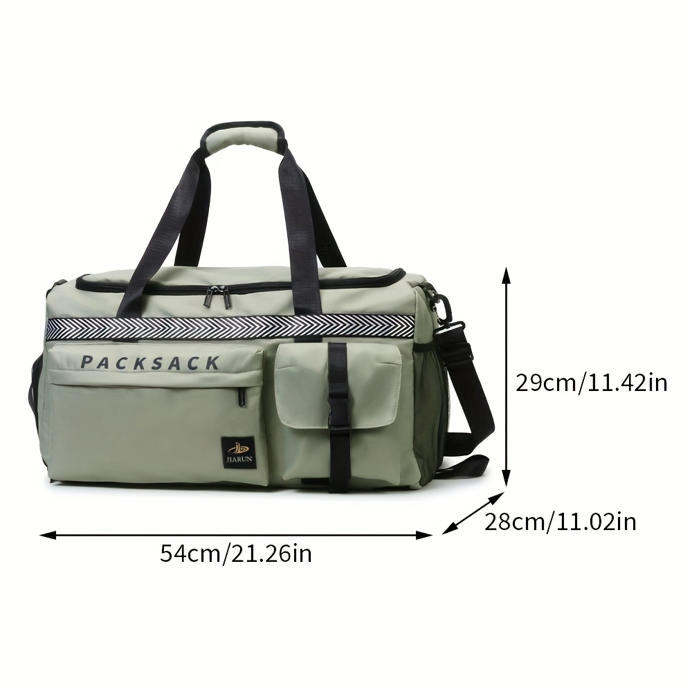 Multi-Functional Sports Duffle Bag with Wet/Dry Compartment