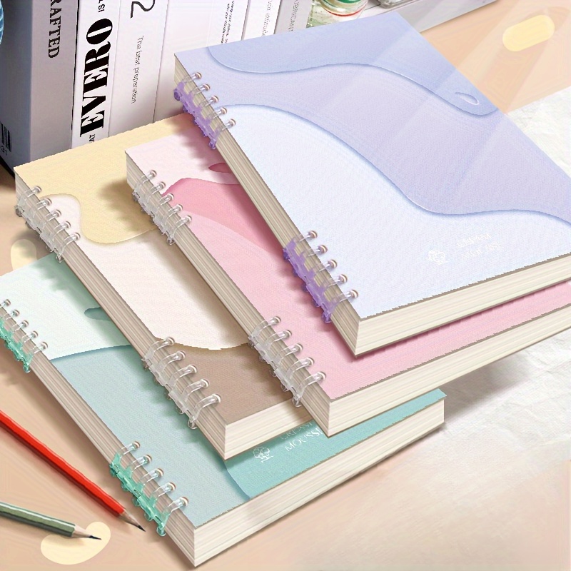 

1pc Colorful Coil Notebook, Specially Designed For School Students, Thickened A5 Size, Suitable For Students