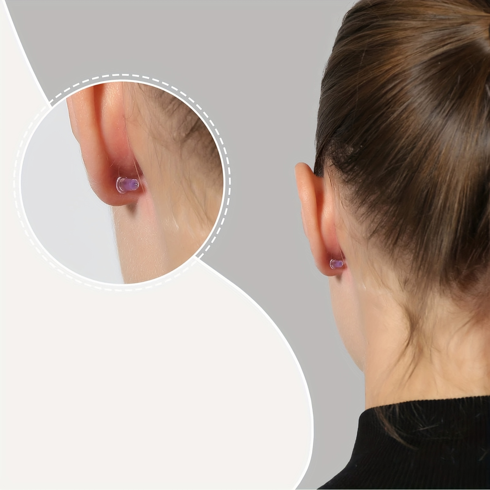 Silicone Earring Backs for Women's Jewelry - Secure & Comfortable Wear