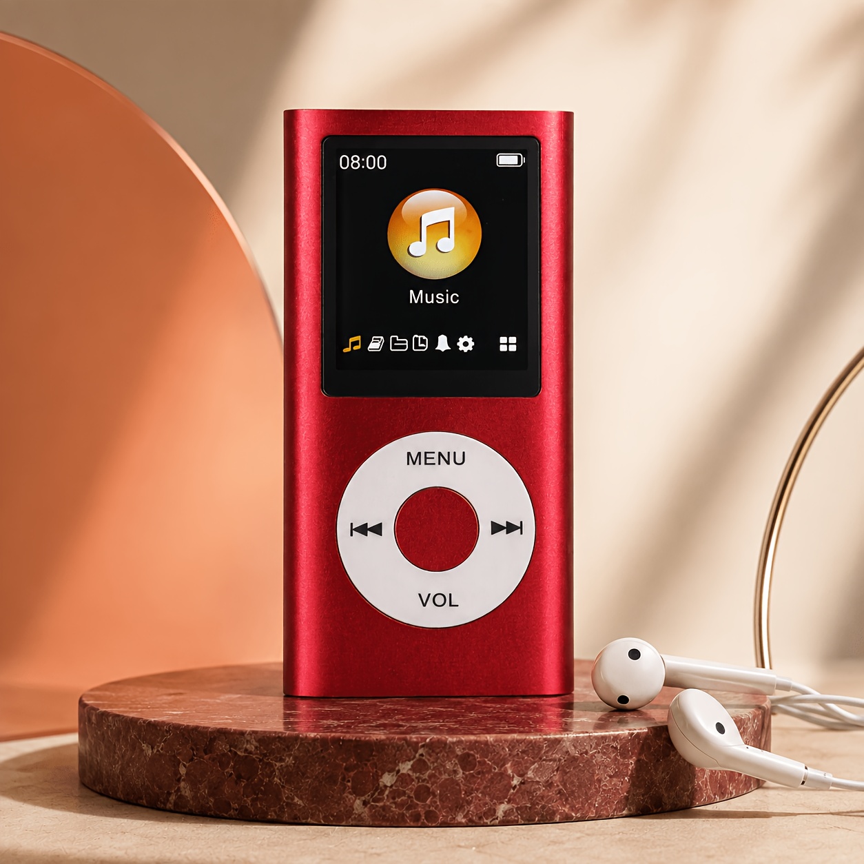 Portable Mp3 Player, Ultra-thin 1.8-inch Lcd Mp3 Player, Media/music/audio Player