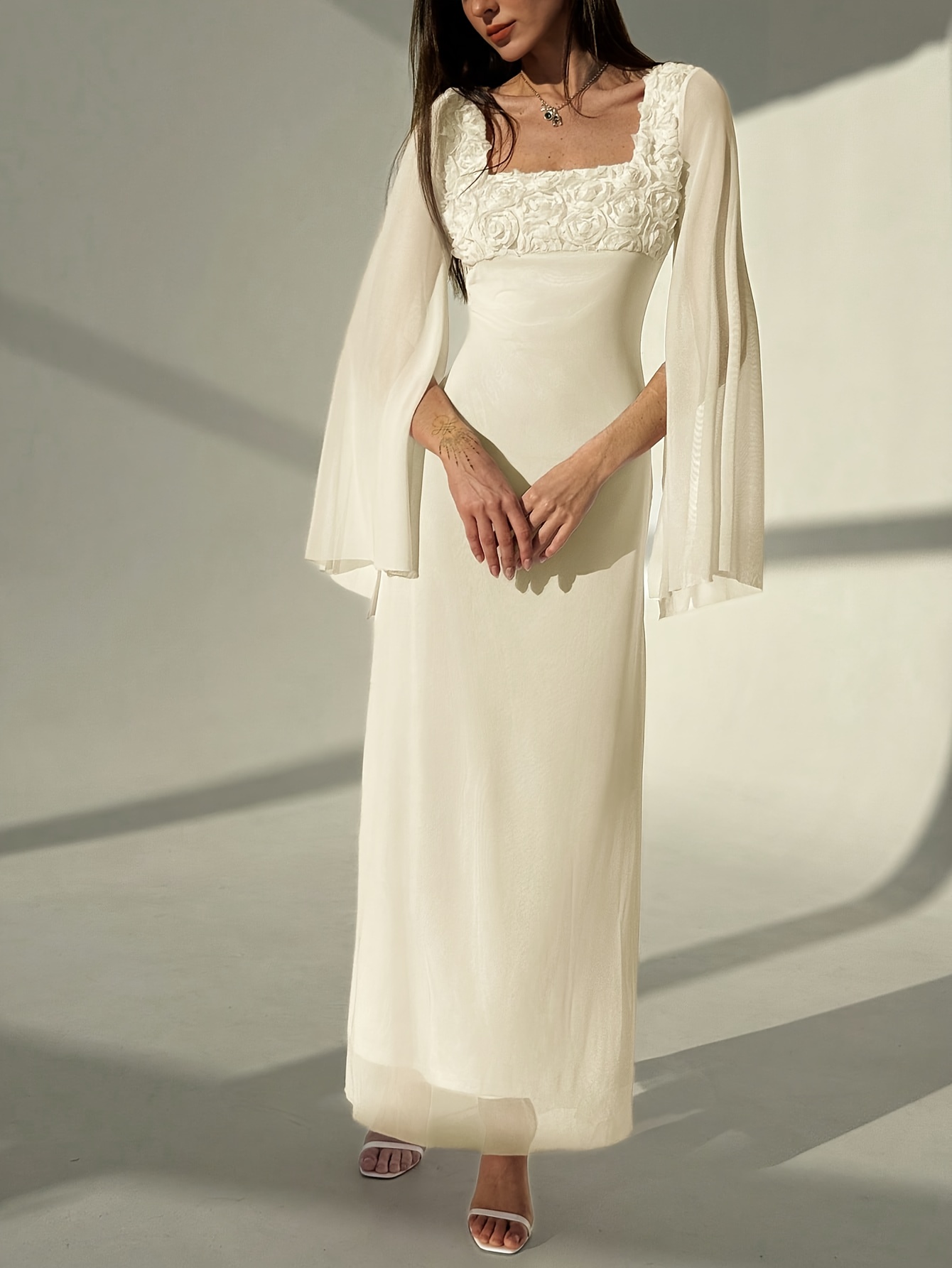 honeymoon winter dresses autumn new elegant casaul must dating party wear Oct-25 Twenty-Fine 🎂 Thank you Color:Beige gold Cut from a luxe