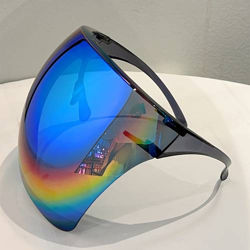 um par de óculos de moda masculinos , aro sem oversized, lentes revestidas, óculos decorativos masculinos da moda