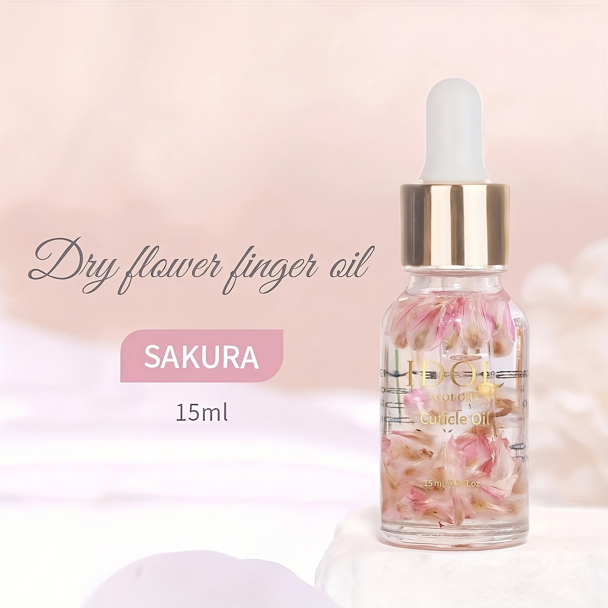 Image of Color Cuticle Oil, A Nourishing And Nail Polish Floral , Absorbs Quickly And Is Non-greasy, Providing Protection For Nails And Care For Cuticles - A Must-have For Manicure Maintenance