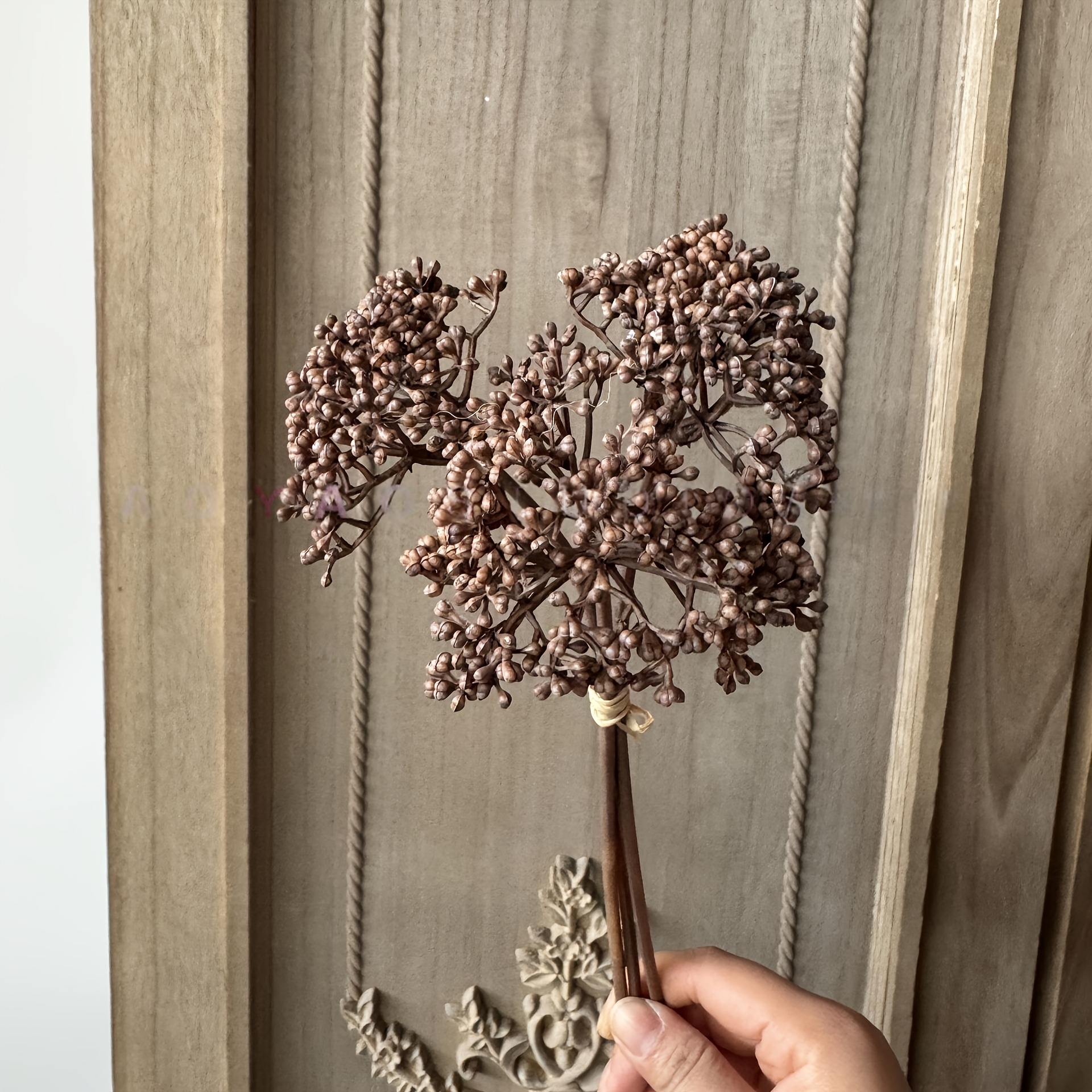 3pcs Artificial Flowers, Artificial Pineapple Wheat, Handheld Bouquet Accessories, Home Decor, , Thanksgiving, Christmas