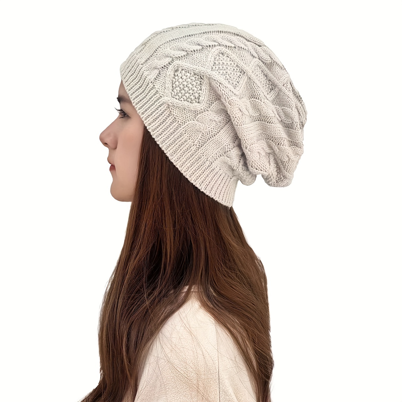 

Soft & Cozy Knit Beanie - Stretchy, Machine Washable Winter Hat For , Gift