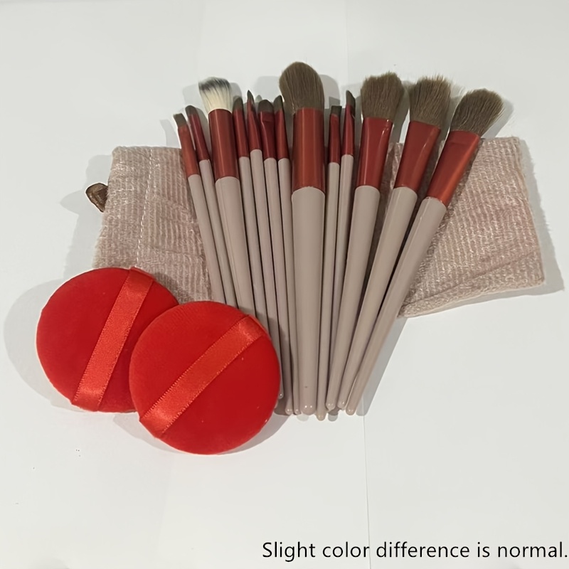 TEMU Set di pennelli da trucco premium, pennelli per ombretto, pennelli per fondotinta, pennelli per BB cream e pennelli per correttore. Questo 癡 un