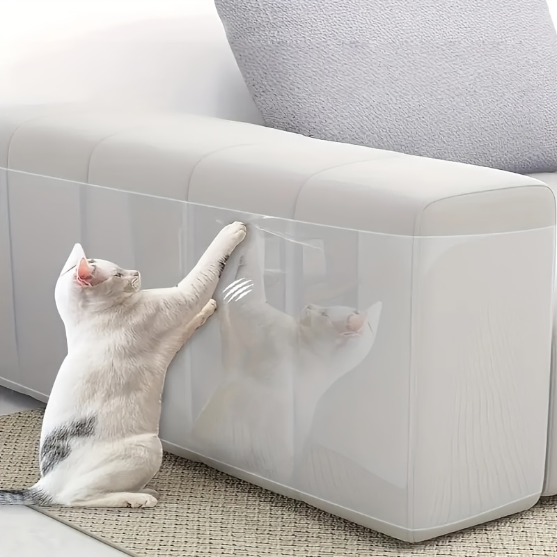 TEMU Scratch-resistant Tape For Protecting Furniture, Sofas, Walls, And Doors, Featuring A Self-adhesive, Transparent Prevents Scratches