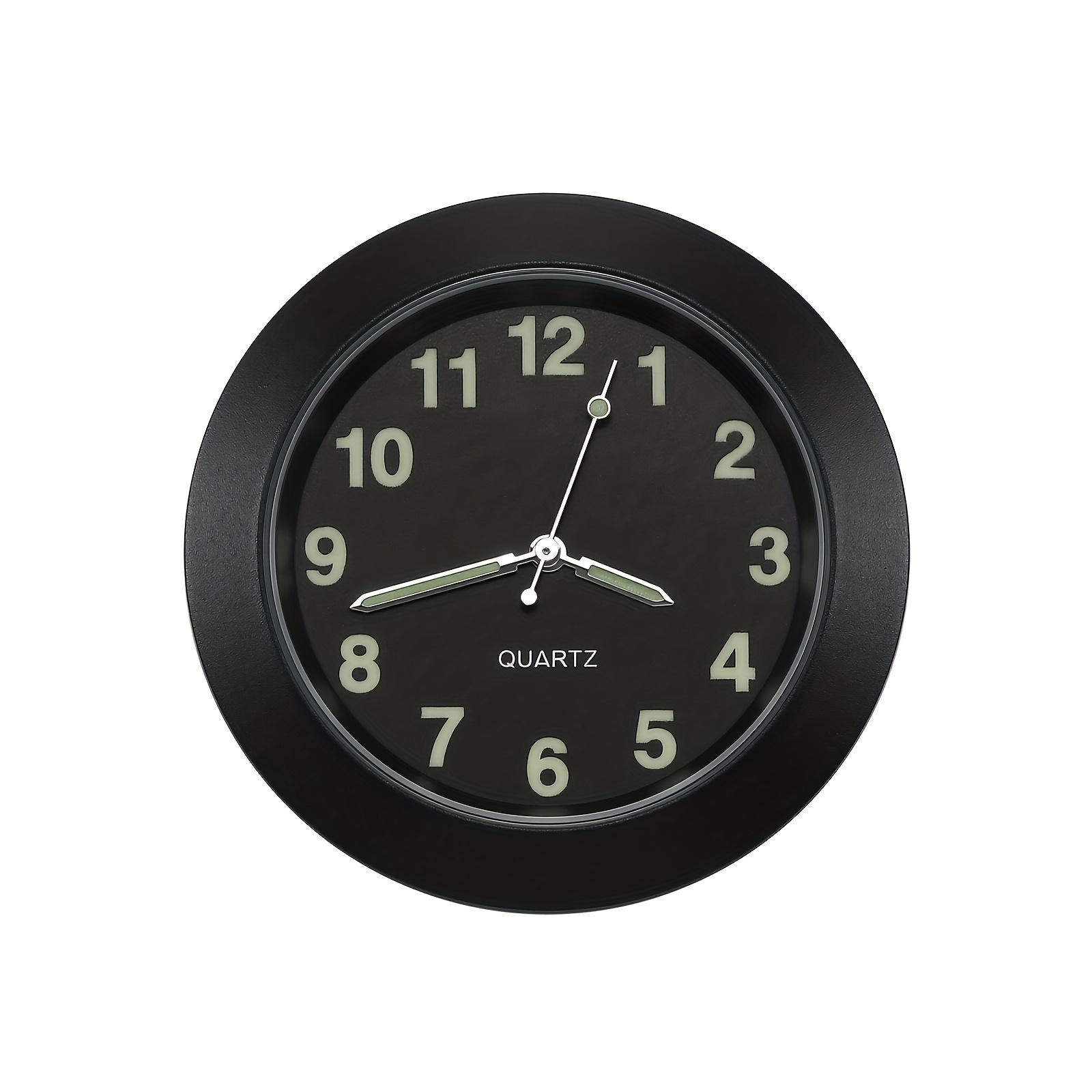 1pc Premium Luminous Mini Quartz Car Clock - Luminous Dashboard Decoration - Stylish And Accurate, Suitable For High-end Cars - Enhance The Beauty Of Interior , Having!