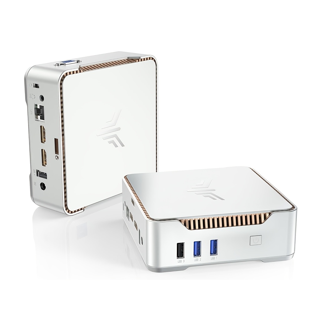 Image of Mini Pc Embedded R2544 ( R5 3500u/r3 4300u//i3 10110u, Up To 3.7ghz), Mini Computer 16gb Ddr4 512gb Ssd, Small Desktop Pc Dual 4k, Ethernet, Business, Office, Home
