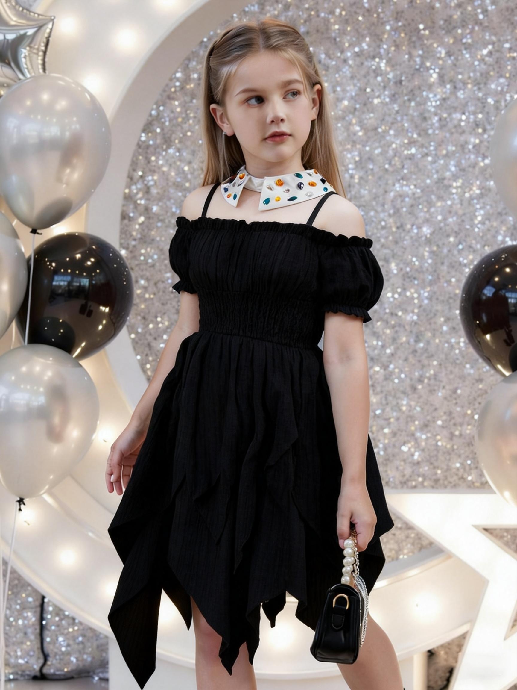 strapless open back dress Girls Teen & Pre Teen 8apart Greer Classic Party Dress main image 0