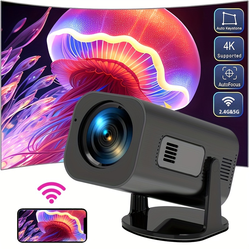 

Magcubic 4k Android 11 Projector Us Plug Native 1080p390ansi Hy320 Dual Wifi6 Bt5.0 1920*1080p Cinema Portableprojetor Upgrated