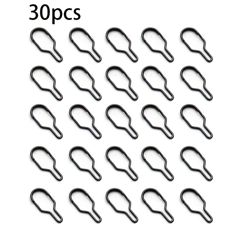 30pcs Carp Hair Drill Feeder Fishing Link Clips, Fishing Tackle Accessories