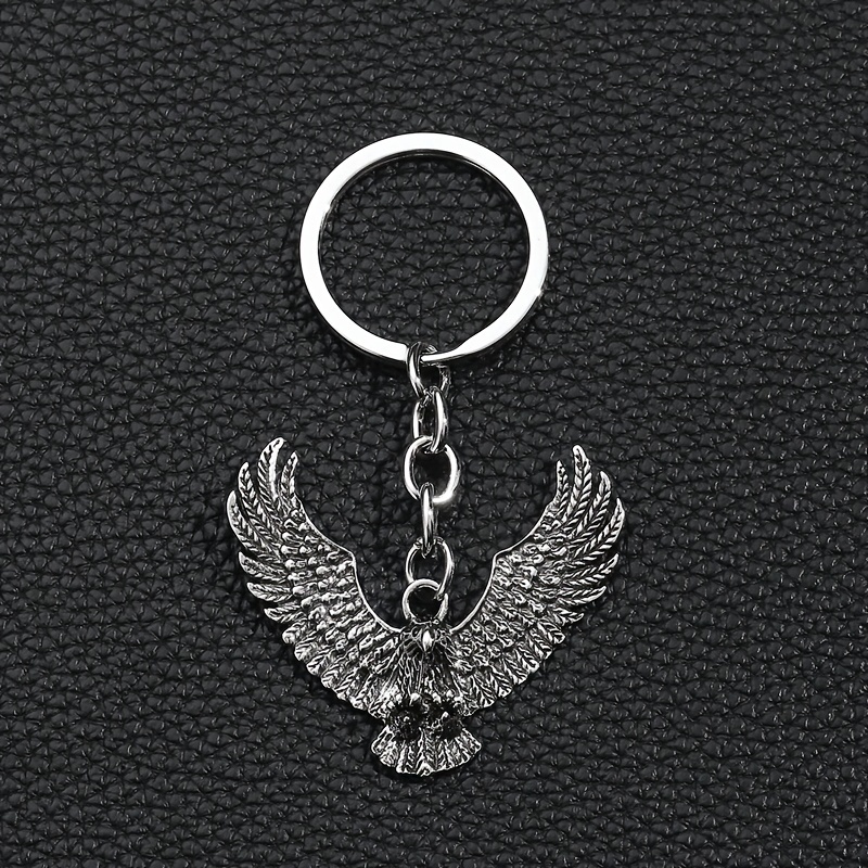 A Stylish European And Domineering Eagle-shaped Men' Keychain Pendant Additions