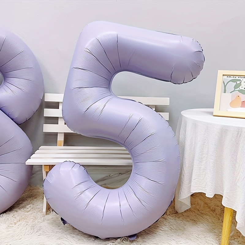 Palloncino Gigante Numero 4 (Quattro) - Rosso - Foto 9