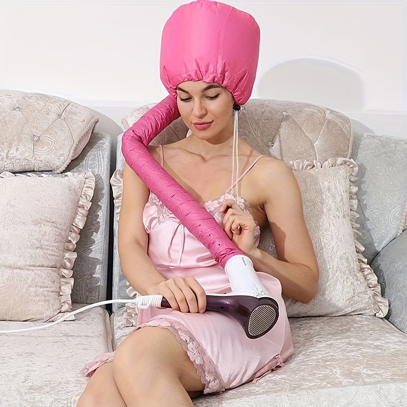 

Hypoallergenic Hair Dryer Cap For Curly Hair - Quick-dry, Styling & Treatment Bonnet With Hot Air Technology Hair Dryer Bonnet Hair Dryer With Diffuser For Curly Hair
