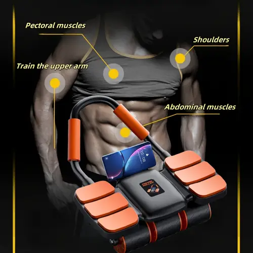 high abdominal roller with arm support automatic equipment for training at as holiday gift