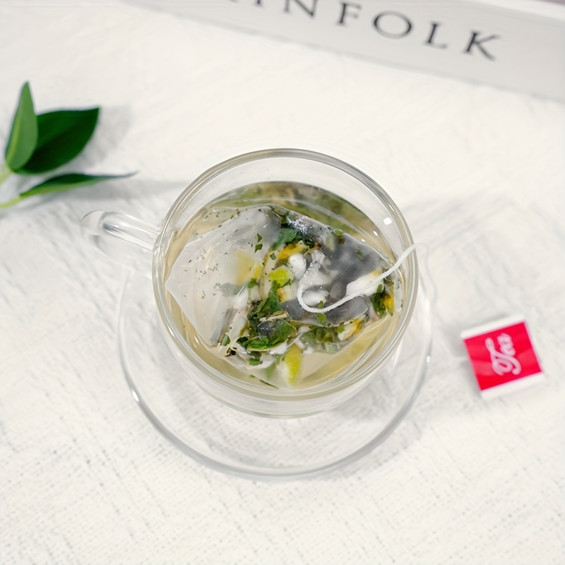 ULTHMOK Lemon Mint Herbal Fruit Tea, 50 Tea Bags, 6.17 oz, with Lemon, Lime, Lemongrass, Orange, and Mint Leaves