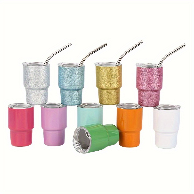 10pcs mini insulated stainless steel tumblers - Temu