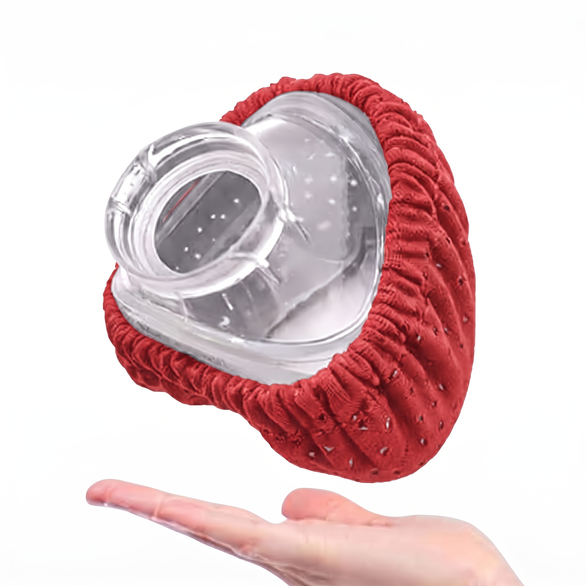 TEMU 2 Packs Liners, Reusable Nasal Mask Covers, Red Soft Cushion Pads, For Cpap Nasal Masks, Minimizes Air Leaks And And , Designed For , Washable