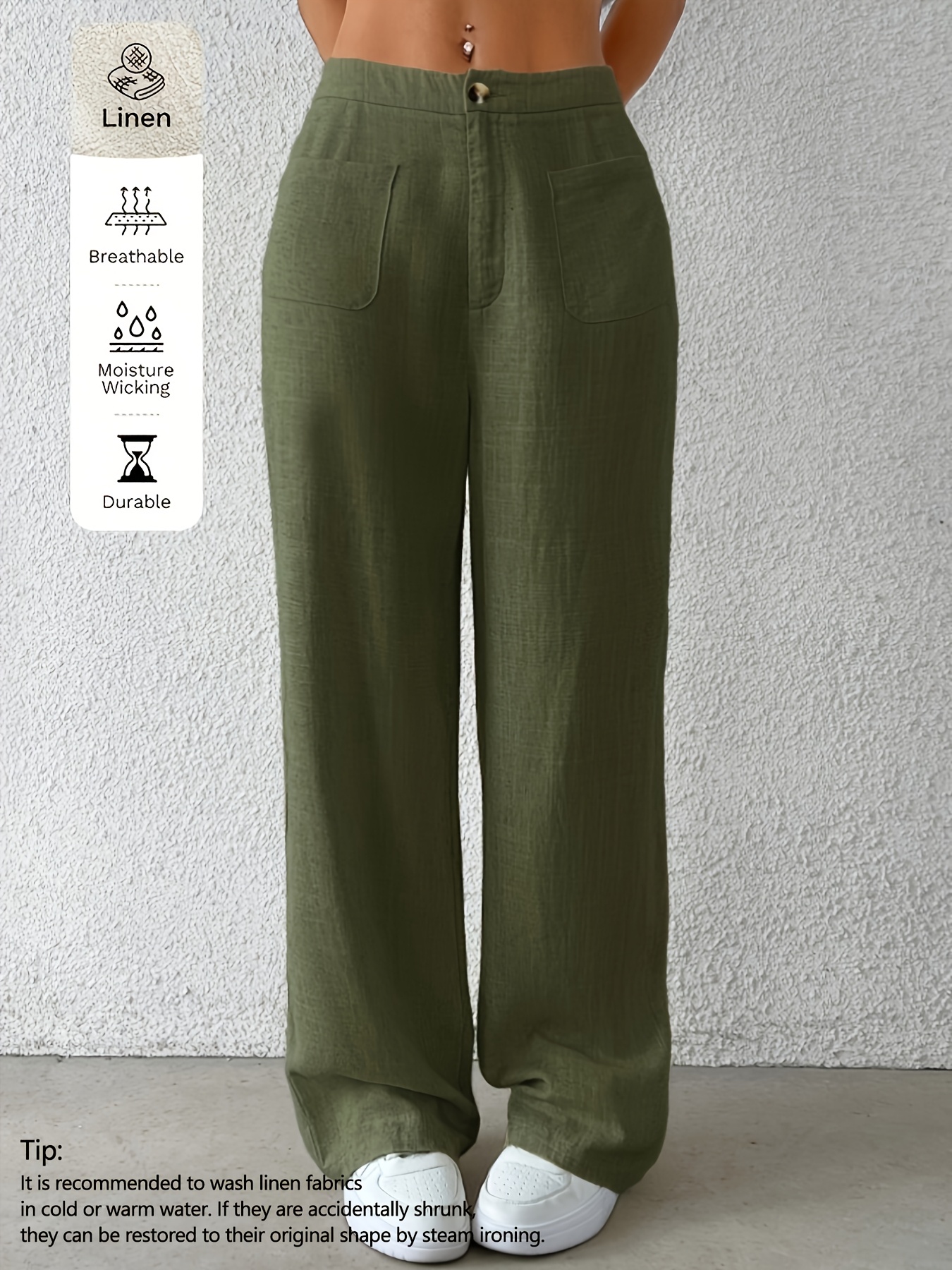 Pantalon Jogging Femme Ample – Taille Élastique, Jambes Larges, Ultra Confort Sport & Quotidien
