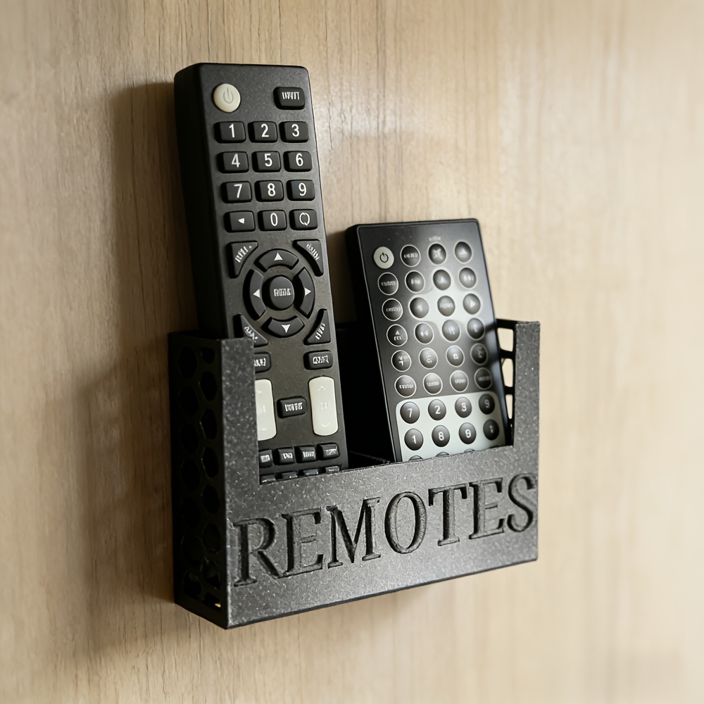 Rv Remote Control Holder, Wall/cabinet Mount Anti-shake Storage Box