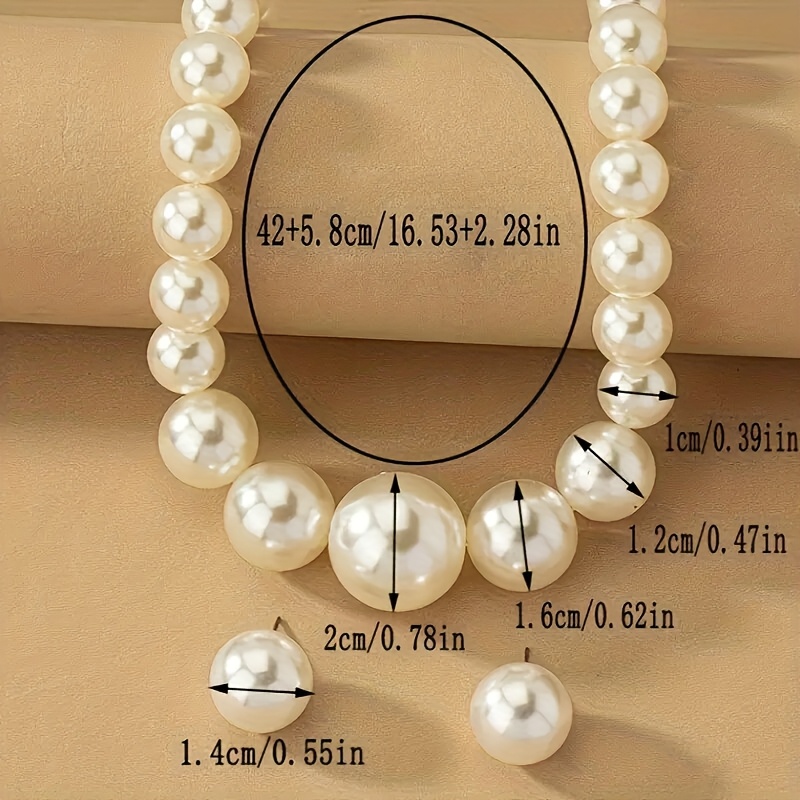 French Style Jewelry Set Necklace & Earrings - Wedding Gift