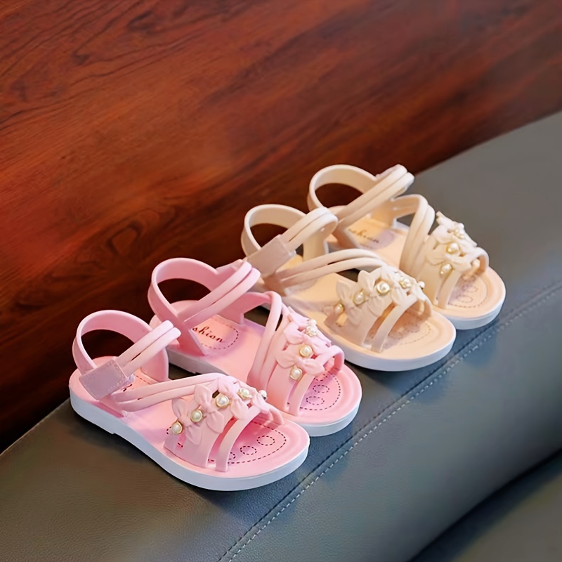 

2024 (upgraded Version) Girls' Summer Sandals, Stylish And Soft- Beach Sandals For Princesses, Suitable For Toddlers And Older Children.