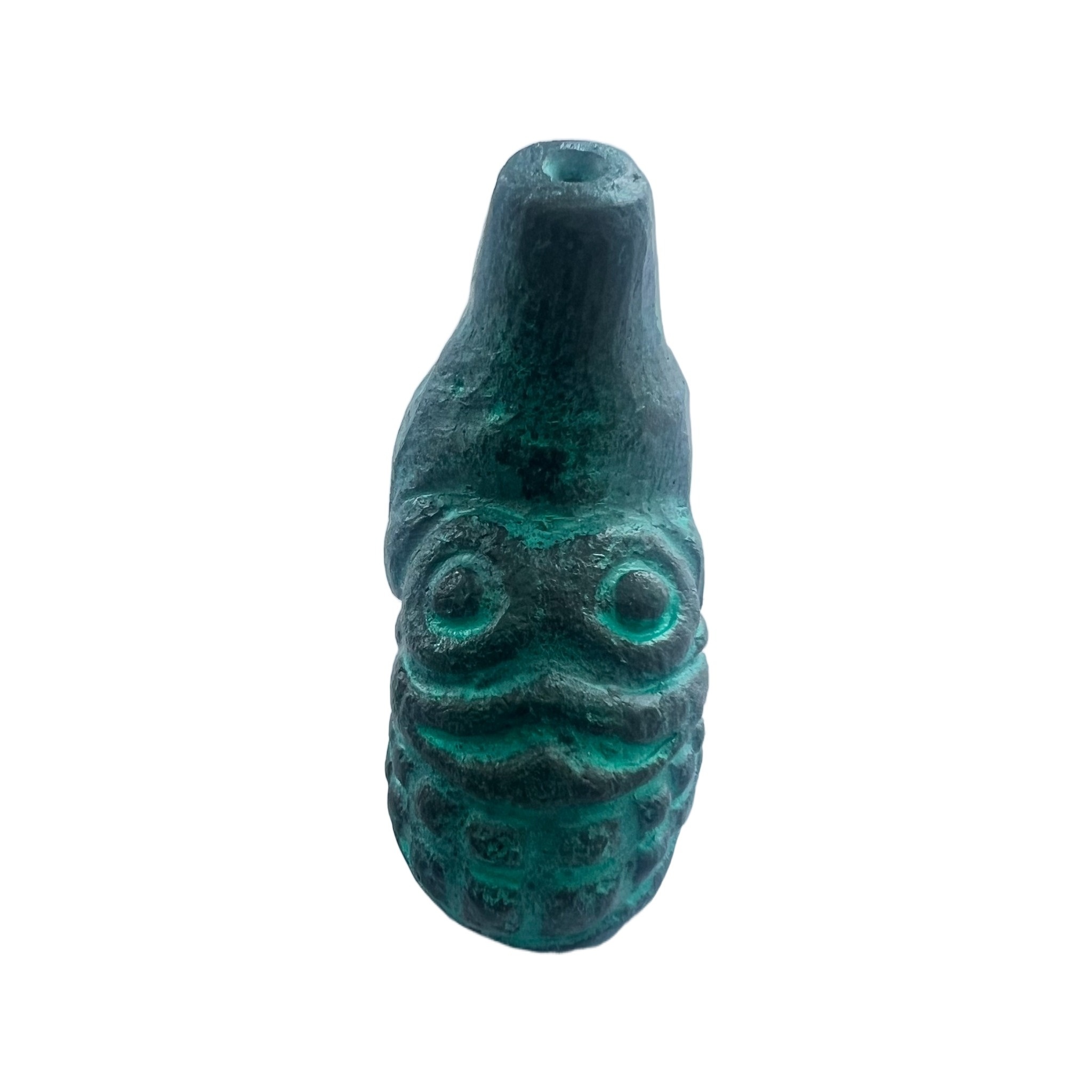 Image of Aztec Death Whistle 125+ Decibbles Loud Aztec Death Whistle Realistic Human Sound, Perfect For Halloween, Emergency Survival, And Costume Parties