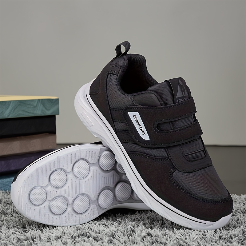 Men's Lightweight Breathable Sneakers Compatible for Jogging, Hiking & Training - All-Terrain Low-Top Sneakers with MD Sole, All-Season Outdoor/Urban Wear, Comfortable Round Toe & Closure (Multi-)