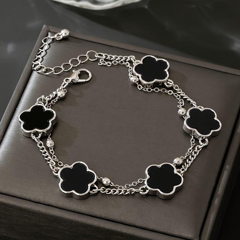 pulseira masculina e estilosa com pingente de para uso diário - presente de aniversário, número aleatório de contas detalhes 3