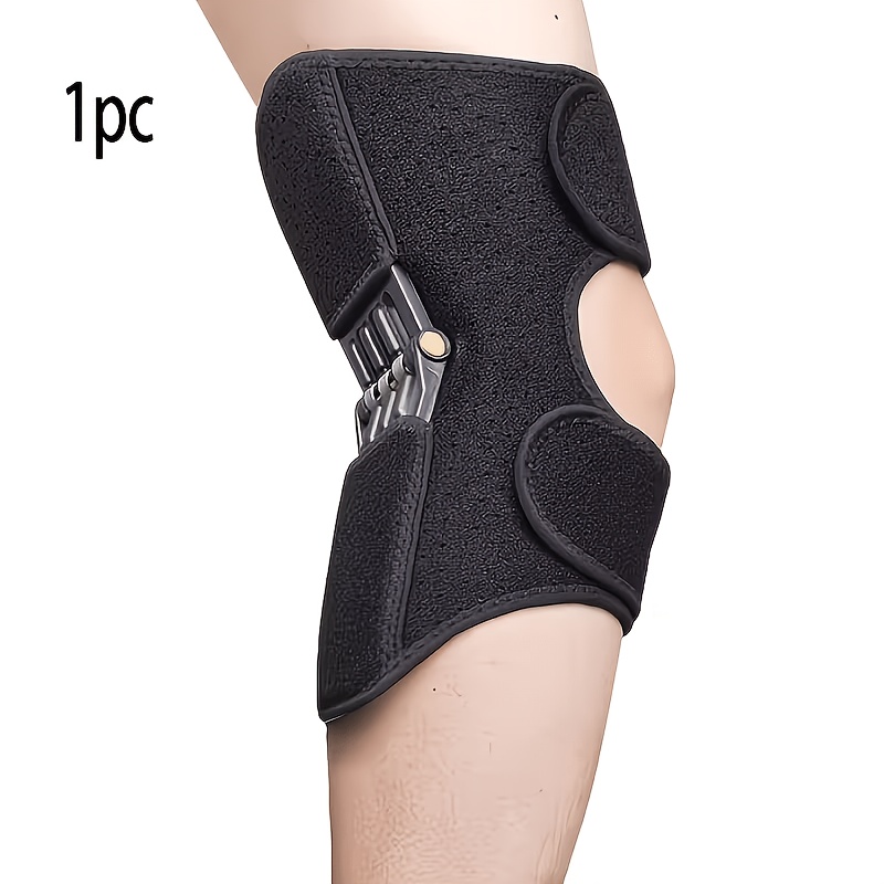 TEMU 1pc 1pcs Spring Knee For Seniors, Breathable Joint Support Assistive Device, Designed For Walking, Stair Climbing, And Hiking, Adjustable