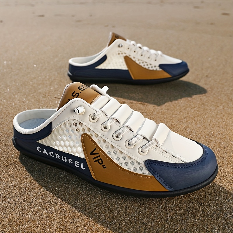 par de zapatos deportivos para hombre, estilo sin cordones