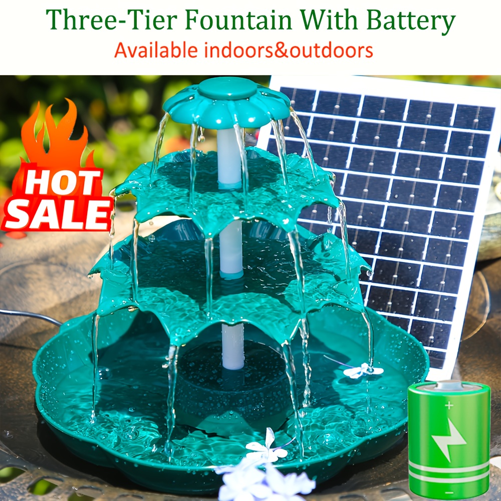 置物 Battery Operated Musical Water Fountain 置物 Battery Operated Musical Water Fountain Amazon.com