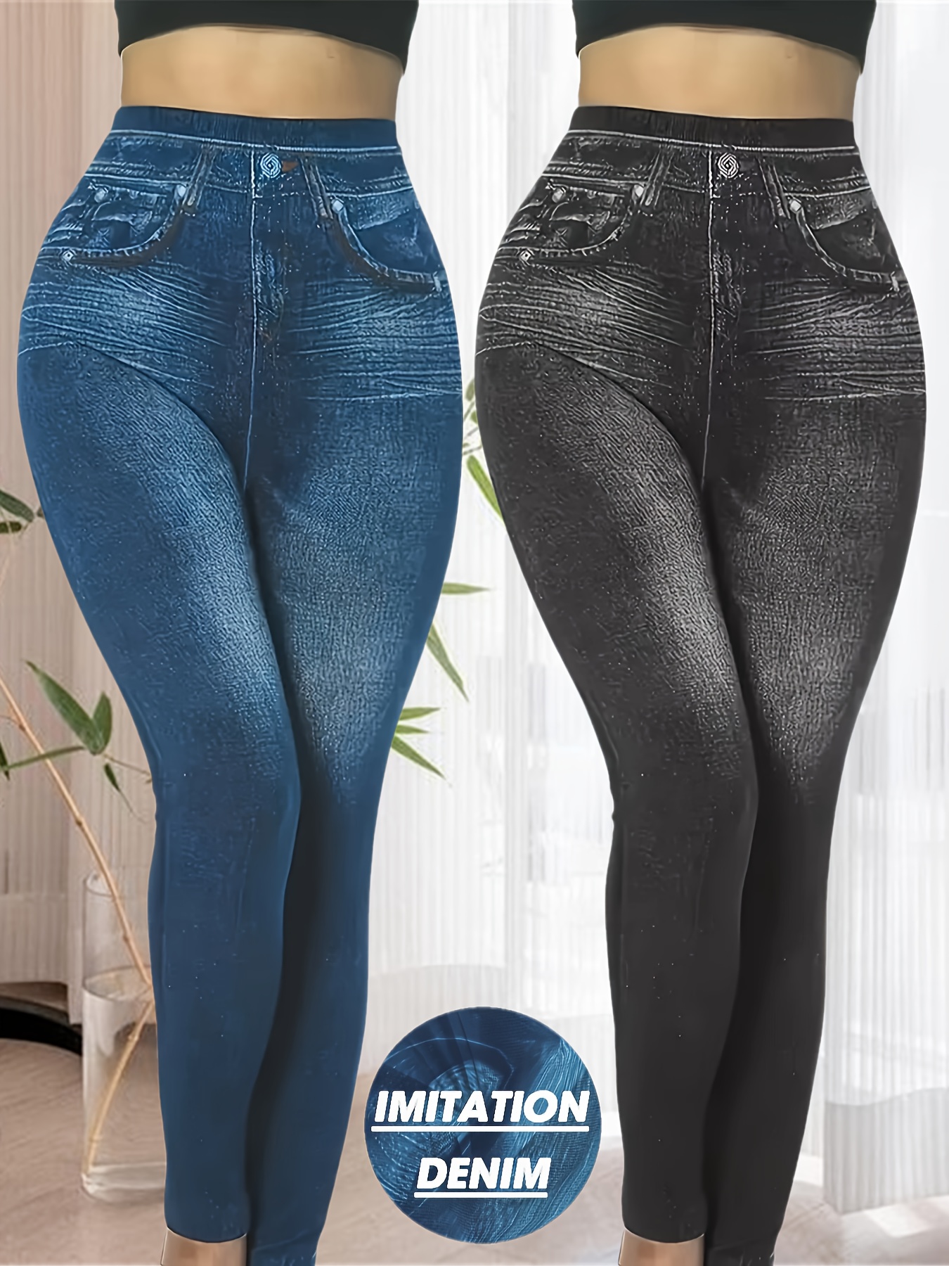plus size long jeggings