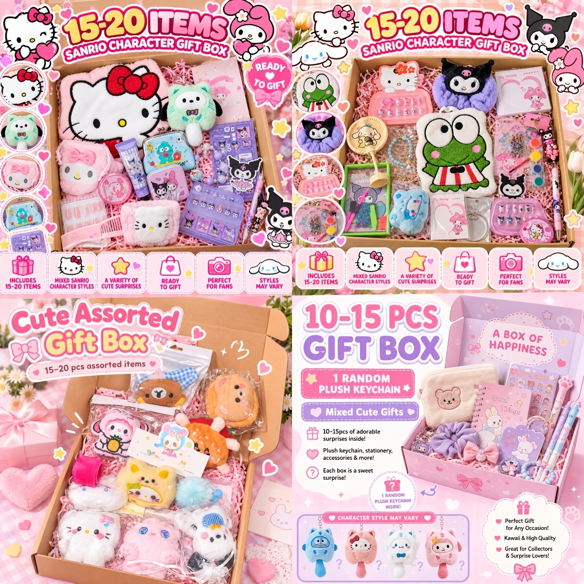 surprise boxes sold on Temu United States
