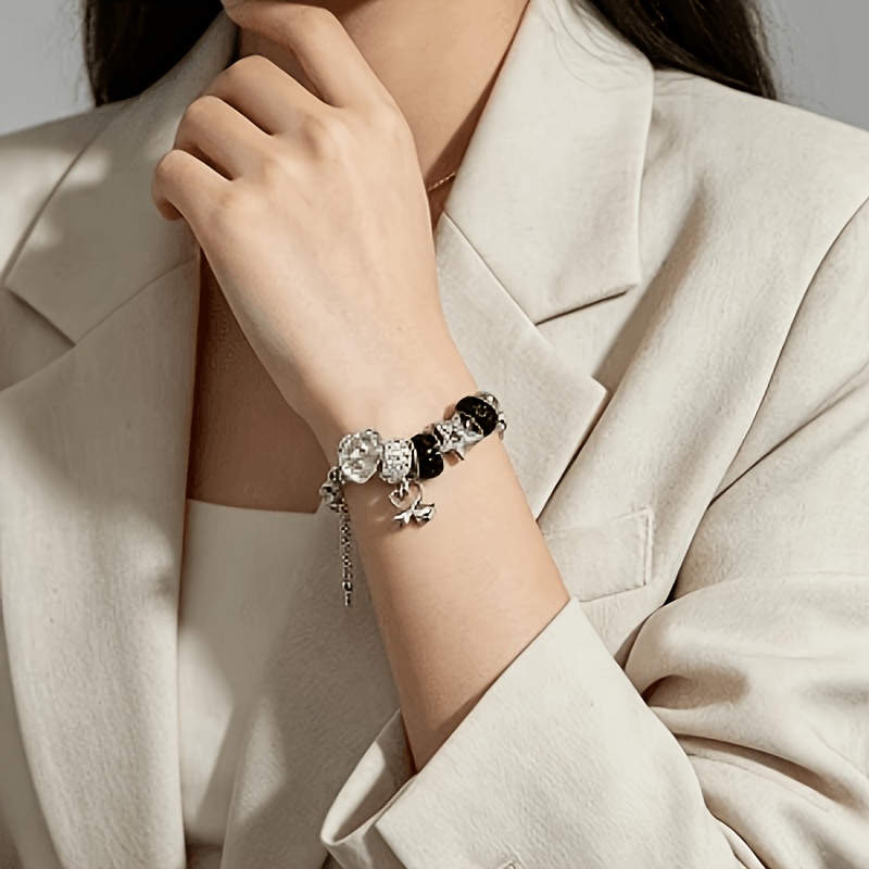 TEMU Pulsera Estilo Easy Star, Premium, Pulsera con Cuentas de para