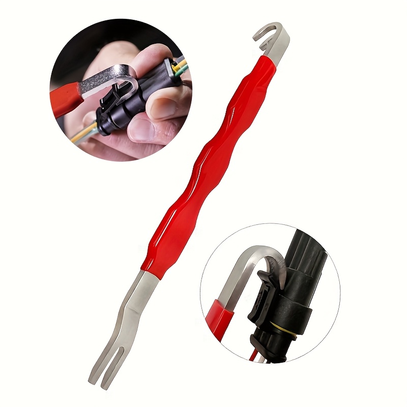 

1/2pcs Car Wire Terminal Connector Disassembly Tool, Car Wire Harness Plug Disassembly And Separation Tool, Car Electrical Terminal Separator, Easy Disassembly And More Effortless